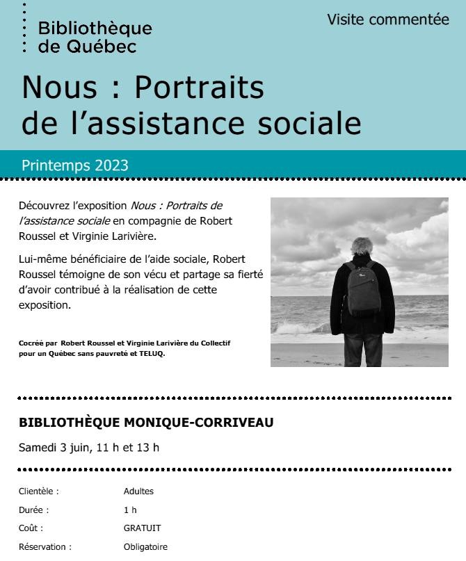 Bibliothèque Monique-Corriveau - Visite commentée
